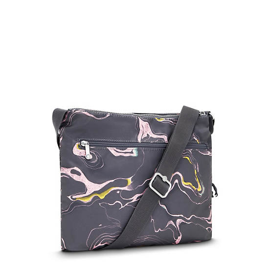 Sacs Crossbody Kipling Alvar Printed Grise Multicolore | FR 2147OK